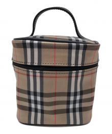 BURBERRY LONDON（バーバリーロンドン）の古着「バニティポーチ」｜ブラウン