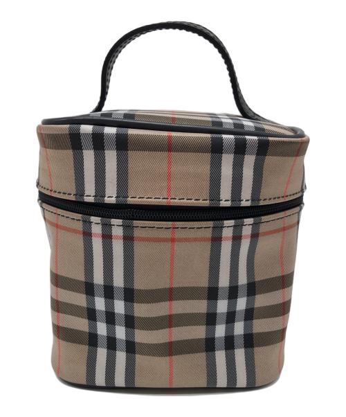 BURBERRY LONDON（バーバリーロンドン）BURBERRY LONDON (バーバリーロンドン) バニティポーチ ブラウンの古着・服飾アイテム
