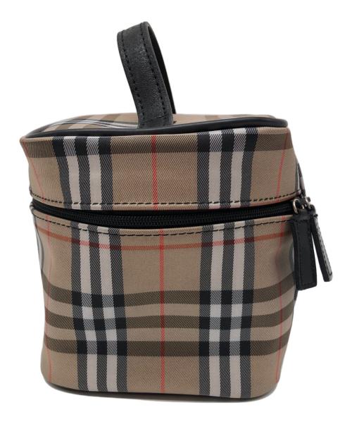 BURBERRY LONDON（バーバリーロンドン）BURBERRY LONDON (バーバリーロンドン) バニティポーチ ブラウンの古着・服飾アイテム
