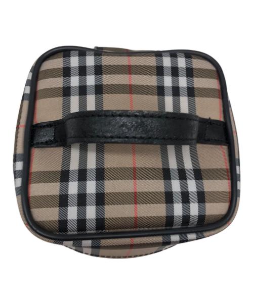 BURBERRY LONDON（バーバリーロンドン）BURBERRY LONDON (バーバリーロンドン) バニティポーチ ブラウンの古着・服飾アイテム
