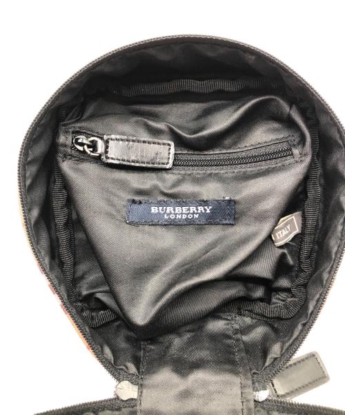 BURBERRY LONDON（バーバリーロンドン）BURBERRY LONDON (バーバリーロンドン) バニティポーチ ブラウンの古着・服飾アイテム