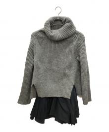 Snidel（スナイデル）の古着「長袖ワンピース」｜グレー