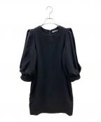 Snidelスナイデル）の古着「長袖ワンピース」｜ブラック