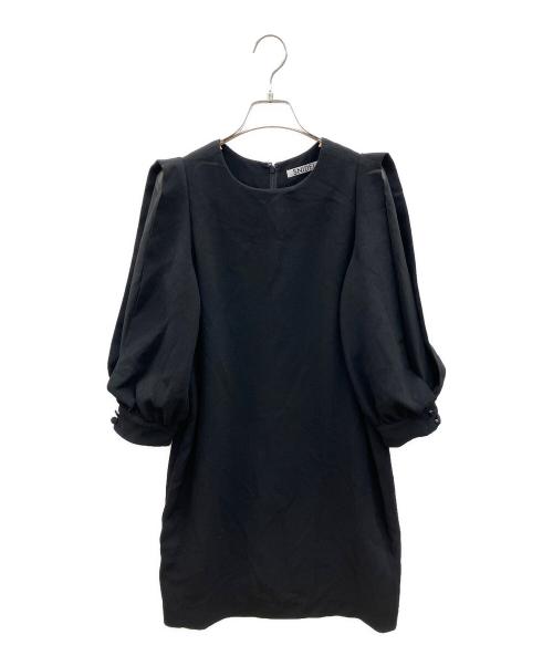 Snidel（スナイデル）Snidel (スナイデル) 長袖ワンピース ブラック サイズ:1の古着・服飾アイテム