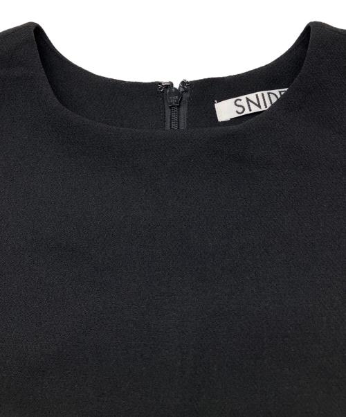 Snidel（スナイデル）Snidel (スナイデル) 長袖ワンピース ブラック サイズ:1の古着・服飾アイテム