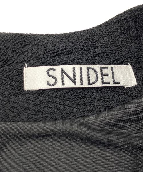 Snidel（スナイデル）Snidel (スナイデル) 長袖ワンピース ブラック サイズ:1の古着・服飾アイテム