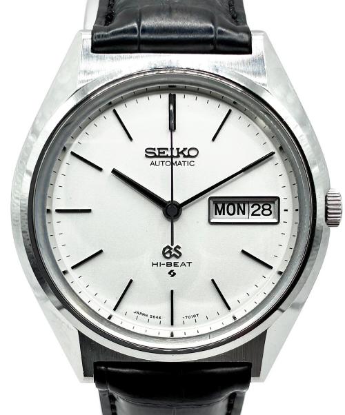 SEIKO（セイコー）SEIKO (セイコー) SEIKO GS High Beat グランドセイコー ハイビート Ref.5646-7010 36.5㎜ 白文字盤 サイズ:36.5㎜/16.5㎝の古着・服飾アイテム
