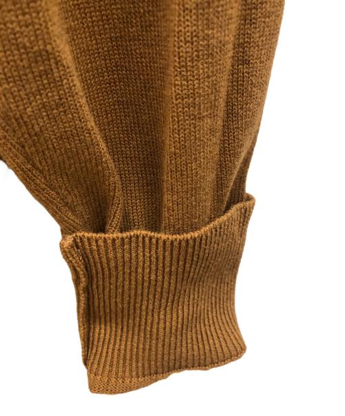 MUSE（ミューズ）MUSE (ミューズ) 薄手カーディガン ブラウン サイズ:記載なしの古着・服飾アイテム