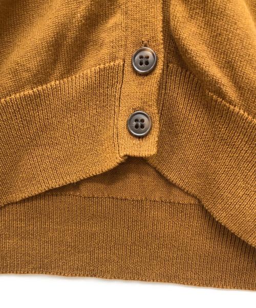 MUSE（ミューズ）MUSE (ミューズ) 薄手カーディガン ブラウン サイズ:記載なしの古着・服飾アイテム