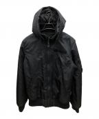 ALPHAアルファ）の古着「フライトジャケット」｜ブラック