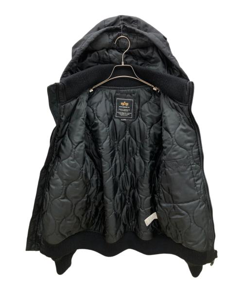 ALPHA（アルファ）ALPHA (アルファ) フライトジャケット ブラック サイズ:XLの古着・服飾アイテム