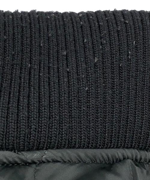 ALPHA（アルファ）ALPHA (アルファ) フライトジャケット ブラック サイズ:XLの古着・服飾アイテム