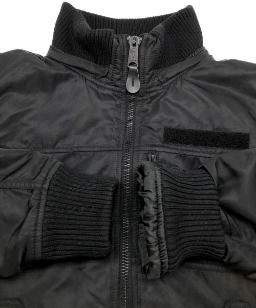 ALPHA（アルファ）ALPHA (アルファ) フライトジャケット ブラック サイズ:XLの古着・服飾アイテム