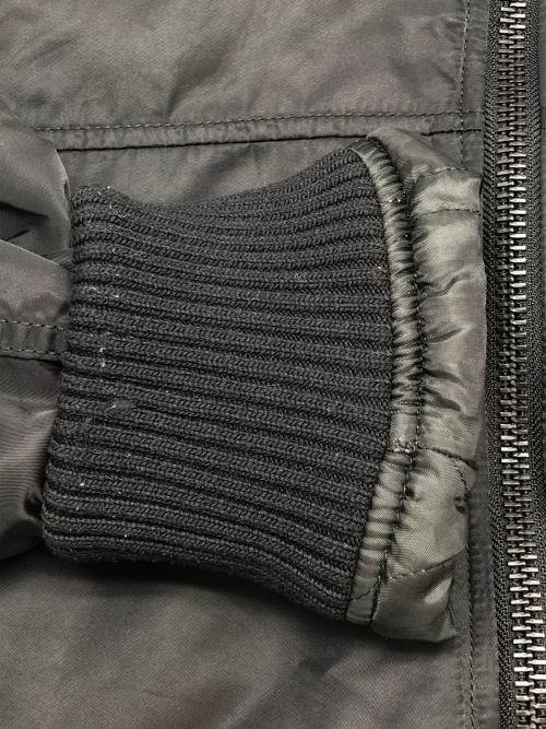 ALPHA（アルファ）ALPHA (アルファ) フライトジャケット ブラック サイズ:XLの古着・服飾アイテム