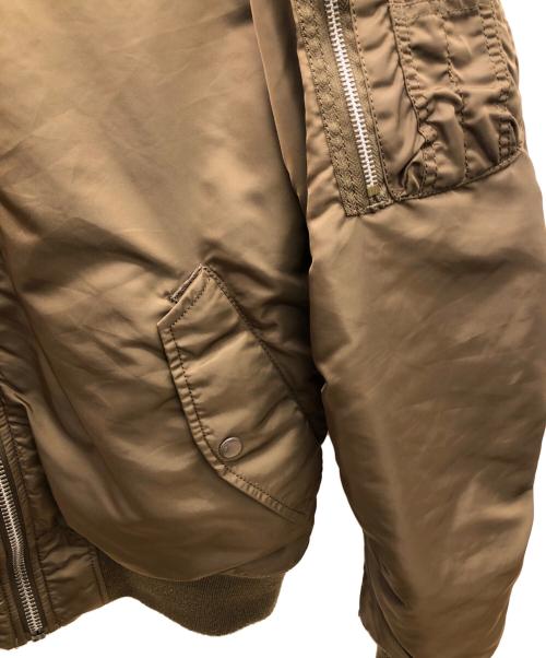 ALPHA（アルファ）ALPHA (アルファ) MA-1ジャケット カーキ サイズ:Lの古着・服飾アイテム