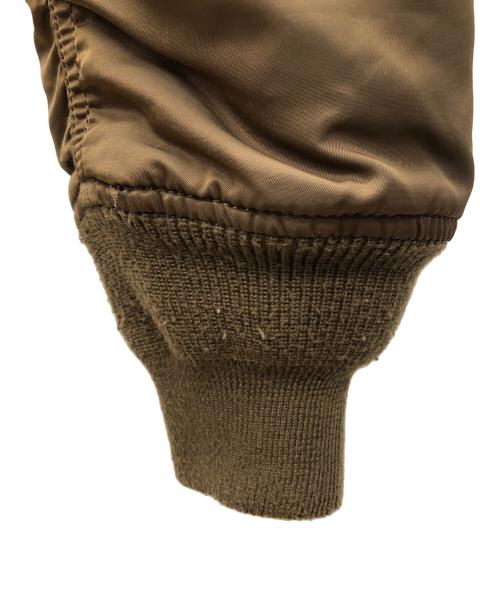 ALPHA（アルファ）ALPHA (アルファ) MA-1ジャケット カーキ サイズ:Lの古着・服飾アイテム