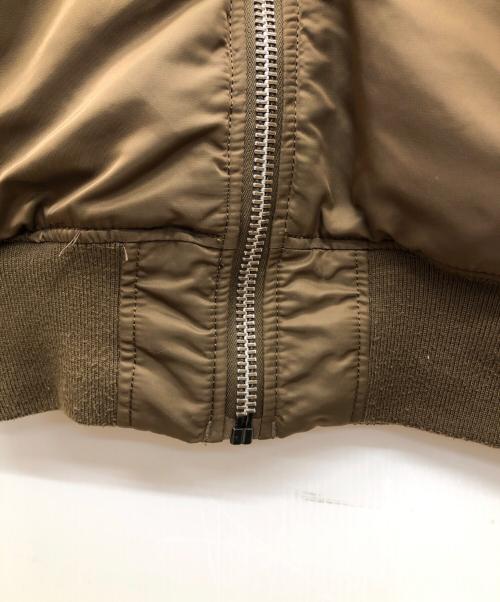 ALPHA（アルファ）ALPHA (アルファ) MA-1ジャケット カーキ サイズ:Lの古着・服飾アイテム