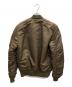 ALPHA (アルファ) MA-1ジャケット カーキ サイズ:L：10000円