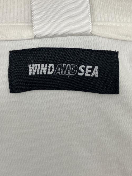 WIND AND SEA（ウィンダンシー）WIND AND SEA (ウィンダンシー) 半袖カットソー ホワイト サイズ:Lの古着・服飾アイテム