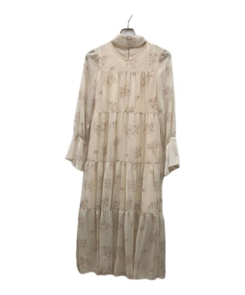 acka（エーシーケーエー）acka (エーシーケーエー) ワンピース アイボリー サイズ:Ｍの古着・服飾アイテム