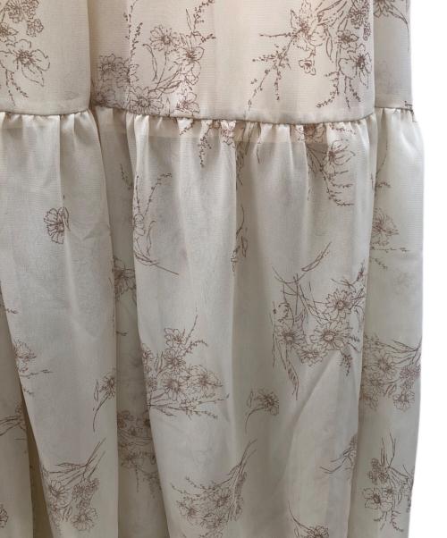 acka（エーシーケーエー）acka (エーシーケーエー) ワンピース アイボリー サイズ:Ｍの古着・服飾アイテム