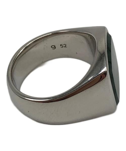 TOM WOOD（トムウッド）TOM WOOD (トムウッド) リング グリーン×シルバー サイズ:11号(メーカー表記:52)の古着・服飾アイテム