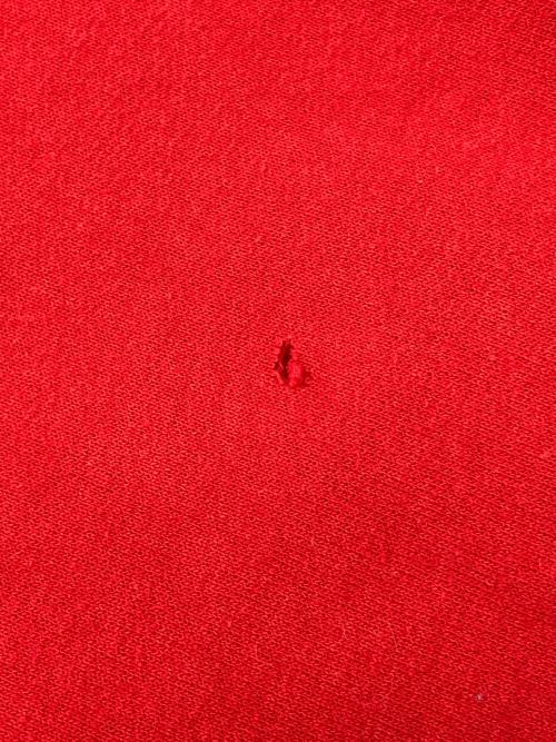 NIKE（ナイキ）NIKE (ナイキ) 90sクルーネックスウェット 白タグ 古着 レッド サイズ:Lの古着・服飾アイテム