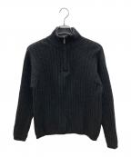 J.CREWジェイクルー）の古着「90sハーフジップニット　古着」｜ブラック