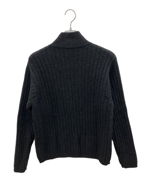 J.CREW（ジェイクルー）J.CREW (ジェイクルー) 90sハーフジップニット　古着 ブラック サイズ:Sの古着・服飾アイテム