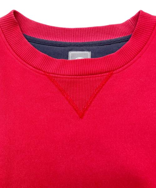Champion（チャンピオン）Champion (チャンピオン) 90sクルーネックスウェット 銀タグ 目無し 古着 レッド サイズ:Lの古着・服飾アイテム