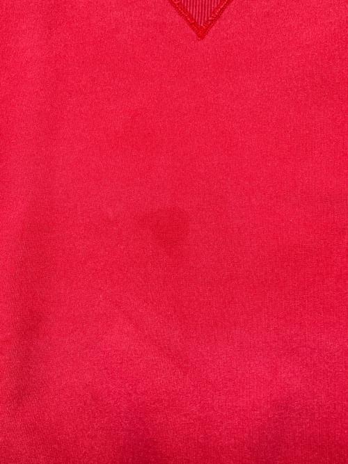 Champion（チャンピオン）Champion (チャンピオン) 90sクルーネックスウェット 銀タグ 目無し 古着 レッド サイズ:Lの古着・服飾アイテム