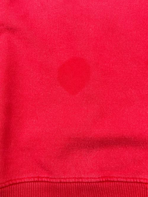 Champion（チャンピオン）Champion (チャンピオン) 90sクルーネックスウェット 銀タグ 目無し 古着 レッド サイズ:Lの古着・服飾アイテム