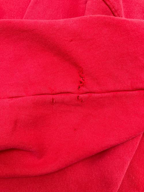 Champion（チャンピオン）Champion (チャンピオン) 90sクルーネックスウェット 銀タグ 目無し 古着 レッド サイズ:Lの古着・服飾アイテム