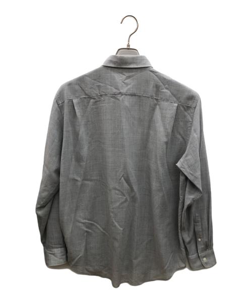 AURALEE（オーラリー）AURALEE (オーラリー) 長袖シャツ グレー サイズ:4の古着・服飾アイテム