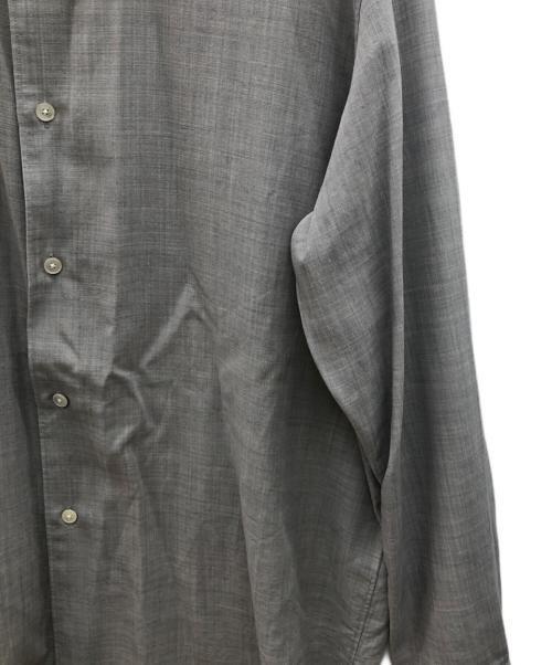 AURALEE（オーラリー）AURALEE (オーラリー) 長袖シャツ グレー サイズ:4の古着・服飾アイテム