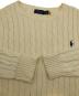 中古・古着 POLO RALPH LAUREN (ポロ・ラルフローレン) 薄手ニット ホワイト サイズ:XL：10000円