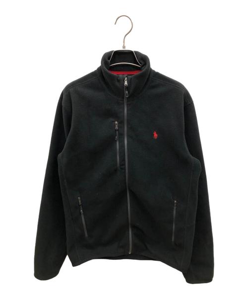 POLO RALPH LAUREN（ポロ・ラルフローレン）POLO RALPH LAUREN (ポロ・ラルフローレン) フリースジャケット ブラック サイズ:Sの古着・服飾アイテム