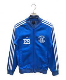 adidas（アディダス）の古着「90sトラックジャケット 黒タグ LA GUERRA DEL BALOMPIE 古着」｜ブルー