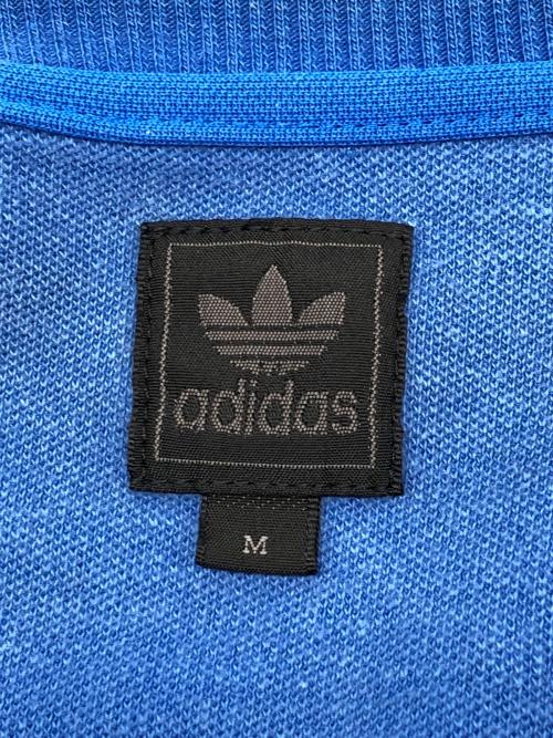 adidas（アディダス）adidas (アディダス) 90sトラックジャケット 黒タグ LA GUERRA DEL BALOMPIE 古着 ブルー サイズ:Ｍの古着・服飾アイテム
