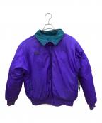 Columbiaコロンビア）の古着「リバーシブルダウンジャケット」｜パープル×グリーン