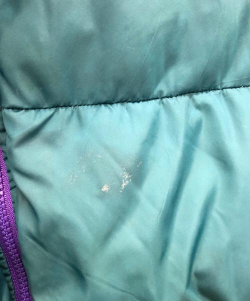 Columbia（コロンビア）Columbia (コロンビア) リバーシブルダウンジャケット パープル×グリーン サイズ:ＸＬの古着・服飾アイテム