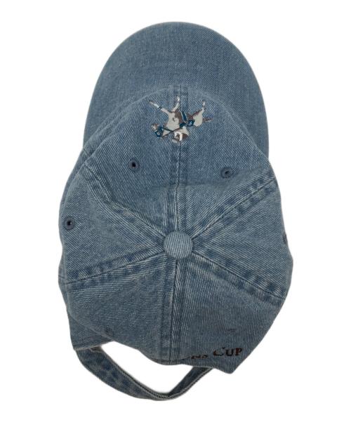 JRA（ジェーアールエー）JRA (ジェーアールエー) レモンポップ　キャップ スカイブルーの古着・服飾アイテム