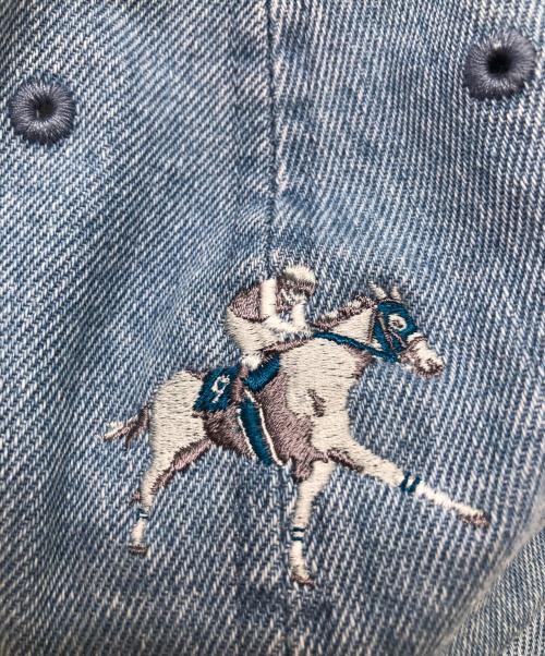 JRA（ジェーアールエー）JRA (ジェーアールエー) レモンポップ　キャップ スカイブルーの古着・服飾アイテム