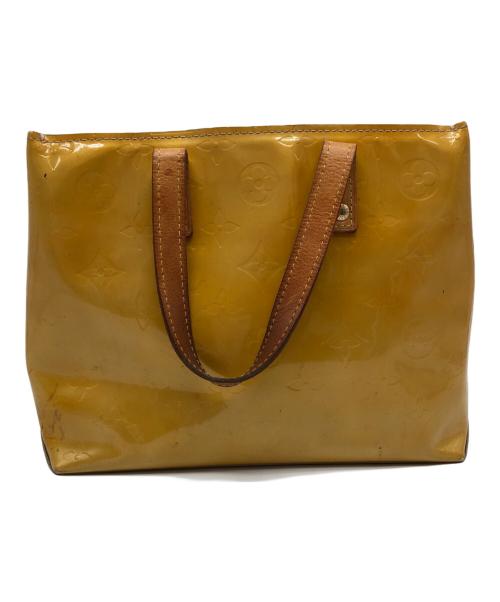 LOUIS VUITTON（ルイ ヴィトン）LOUIS VUITTON (ルイ ヴィトン) ヴェルニ　リードPM イエローの古着・服飾アイテム