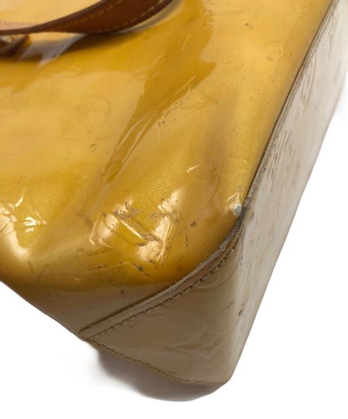 LOUIS VUITTON（ルイ ヴィトン）LOUIS VUITTON (ルイ ヴィトン) ヴェルニ　リードPM イエローの古着・服飾アイテム