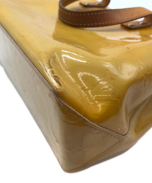 LOUIS VUITTON（ルイ ヴィトン）LOUIS VUITTON (ルイ ヴィトン) ヴェルニ　リードPM イエローの古着・服飾アイテム