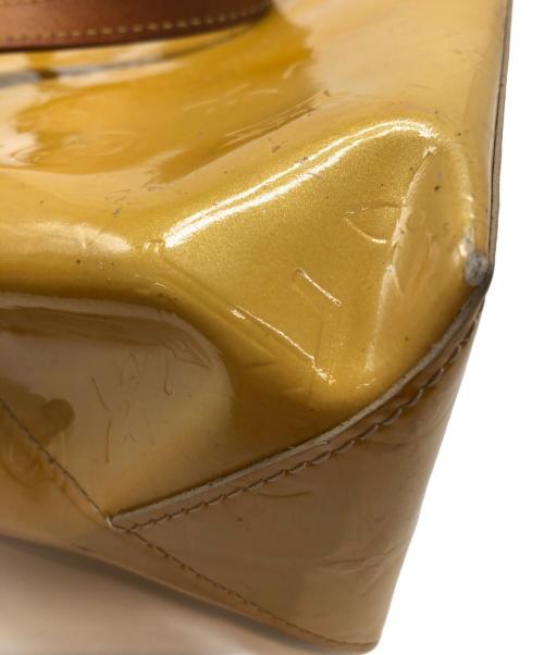 LOUIS VUITTON（ルイ ヴィトン）LOUIS VUITTON (ルイ ヴィトン) ヴェルニ　リードPM イエローの古着・服飾アイテム