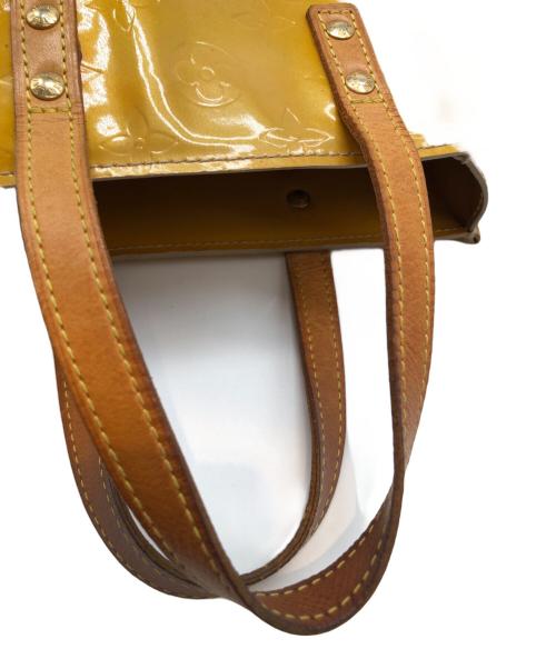 LOUIS VUITTON（ルイ ヴィトン）LOUIS VUITTON (ルイ ヴィトン) ヴェルニ　リードPM イエローの古着・服飾アイテム