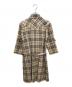 BURBERRY BLUE LABEL (バーバリーロンドンブルーレーベル) 半袖ワンピース ベージュ サイズ:38：9000円