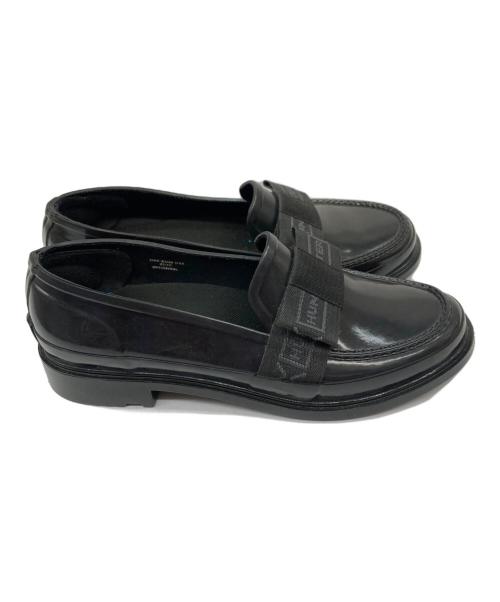 HUNTER（ハンター）HUNTER (ハンター) ローファー ブラック サイズ:22の古着・服飾アイテム